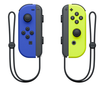 Akcesoria do konsol NINTENDO Switch Kontrolery Joy-Con Pair Blue/Neon Yellow Zestaw